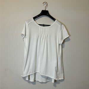 We The Free, Free People Oversized Center Pleat T-Shirt - Size XS